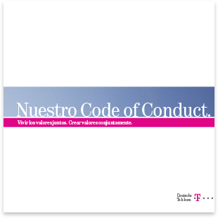 Deutsche Telekom · Spanish · Brochure · Multilingual typesetting