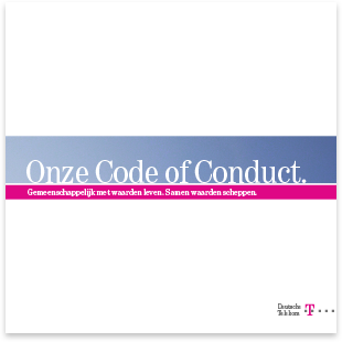 Deutsche Telekom · Dutch · Brochure · Multilingual typesetting