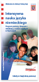 Hessian Ministry of Education · Polish · Leaflet · Translation and multilingual typesetting