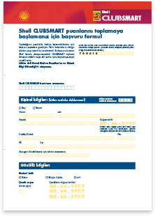 Shell · Turkish · Form and flyer · Translation and multilingual typesetting