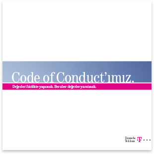 Deutsche Telekom · Turkish · Brochure · Multilingual typesetting